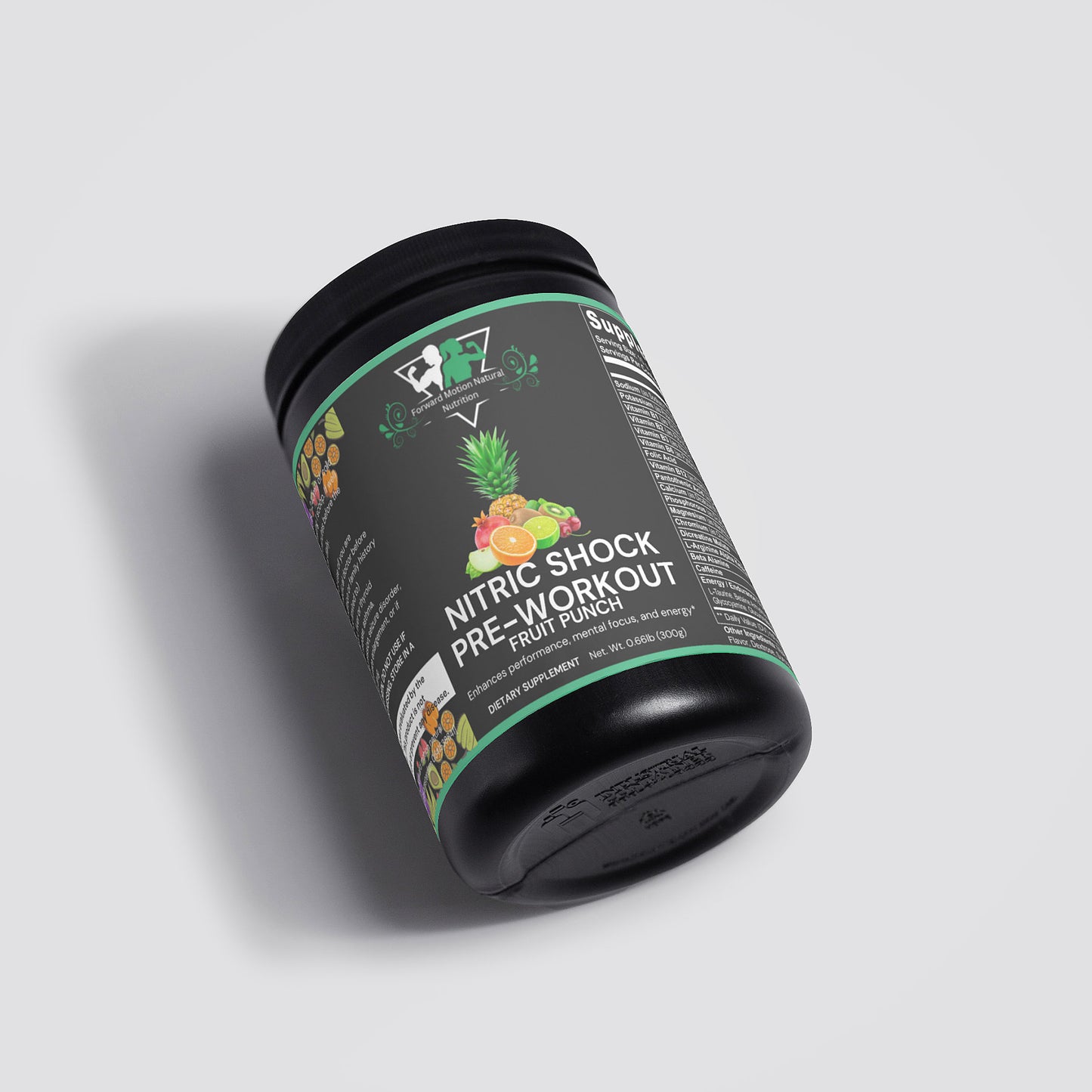 Nitric Shock Pre-Workout Powder (Fruit Punch)