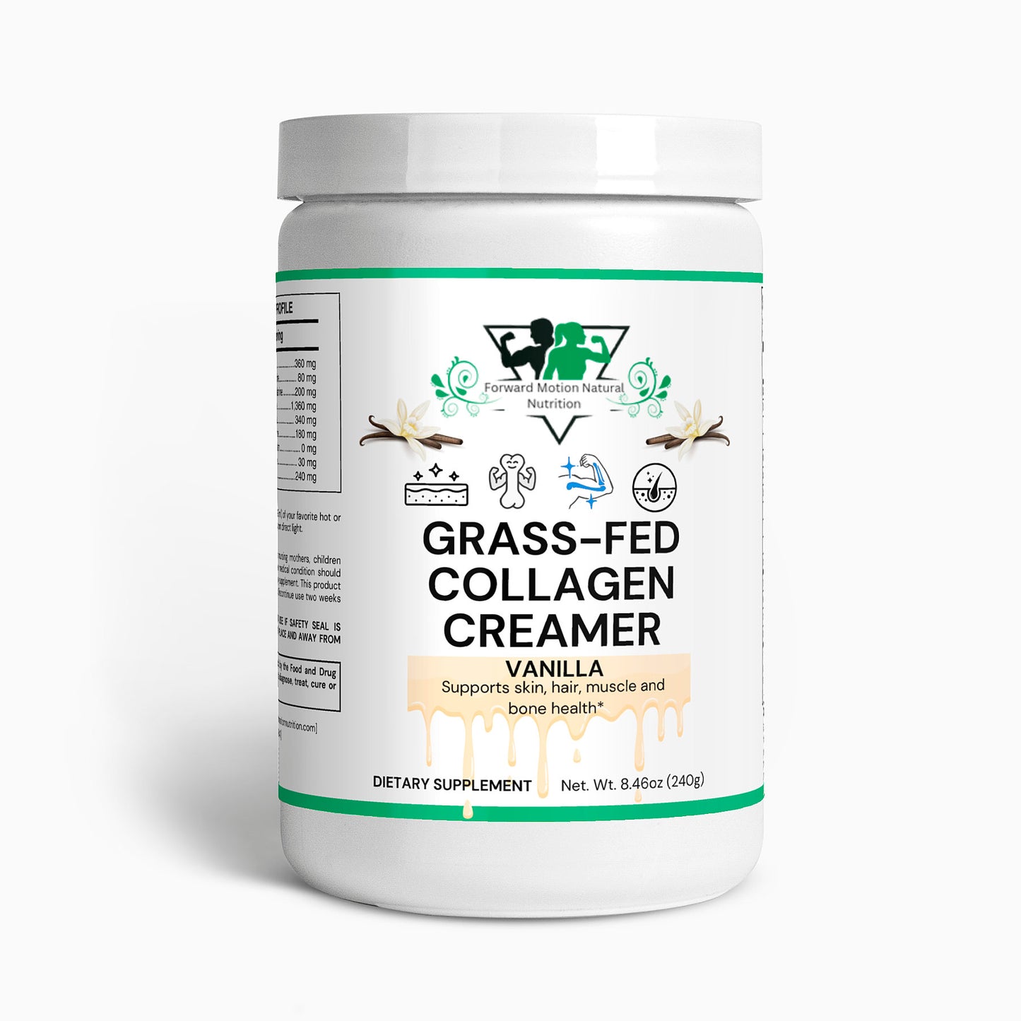 Grass-Fed Collagen Creamer (Vanilla)