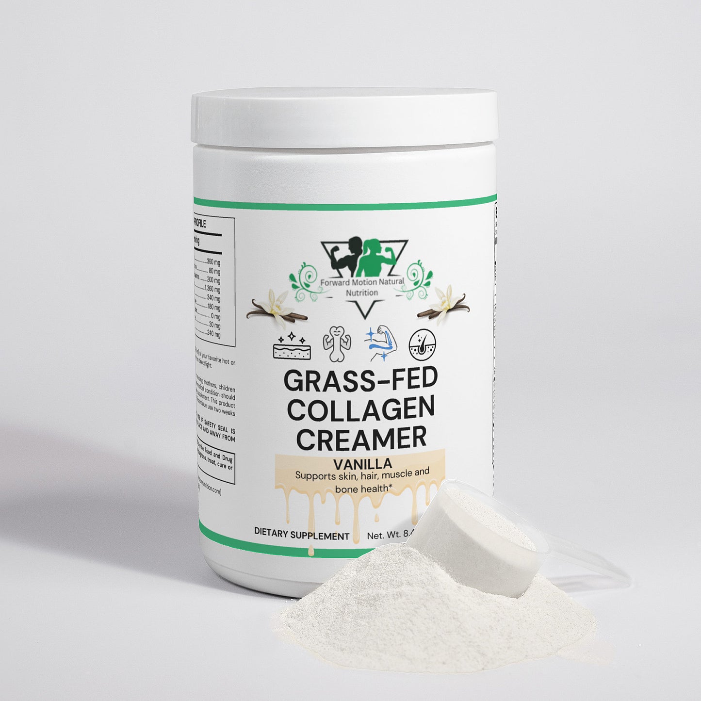 Grass-Fed Collagen Creamer (Vanilla)