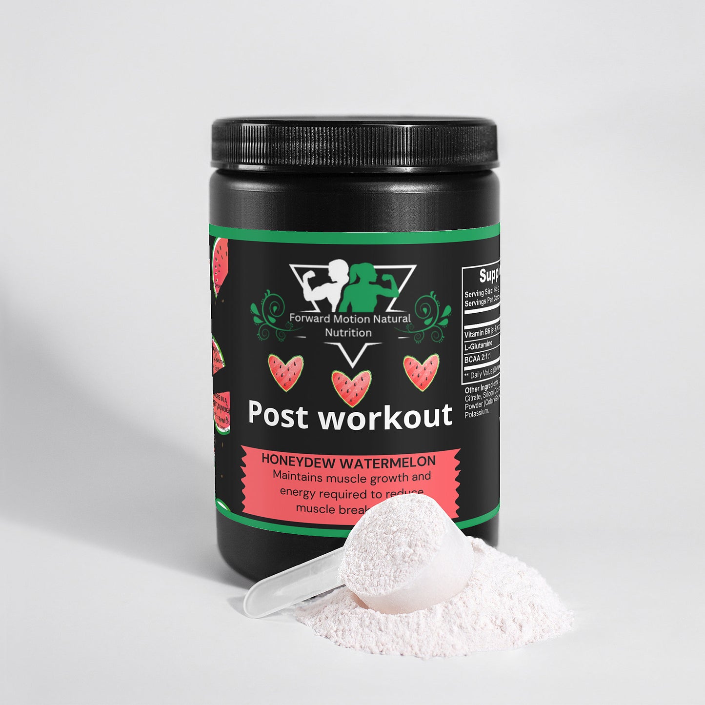 BCAA Post Workout Powder (Honeydew/Watermelon)